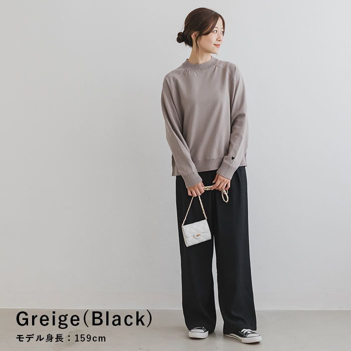 日本 ihuu - 酷甜愛心刺繡針織上衣-紅