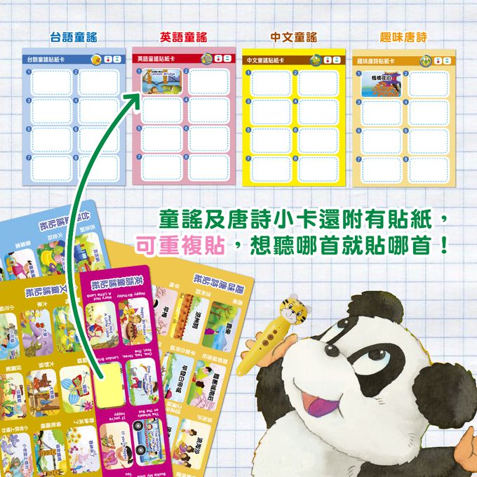 七件組大全套點讀小百科(適用乖乖虎筆) 百萬爸媽見證-加贈攜帶式點讀卡包