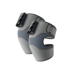 3ZeBra - 【3ZeBra】好膝力｜溫感膝部按摩器 兩入組-灰色