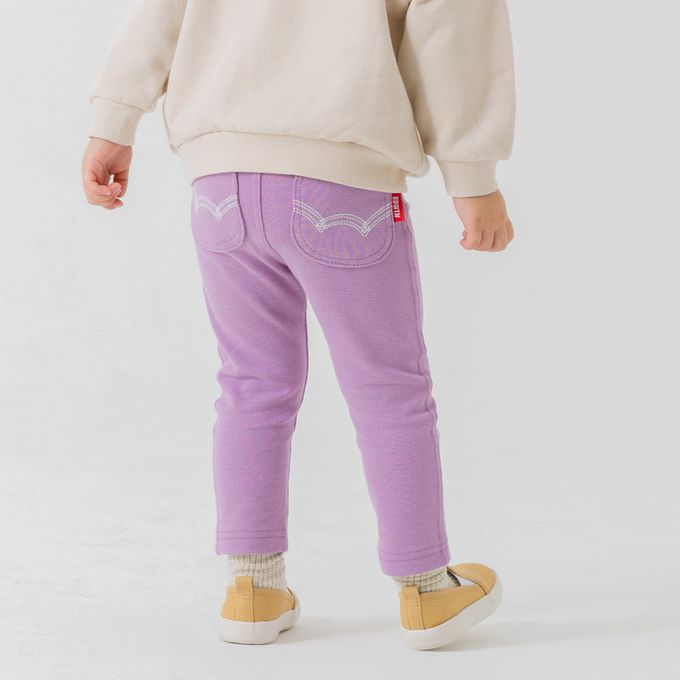 日本 Chil2 - EDWIN聯名款 舒適彈力長褲-海軍藍