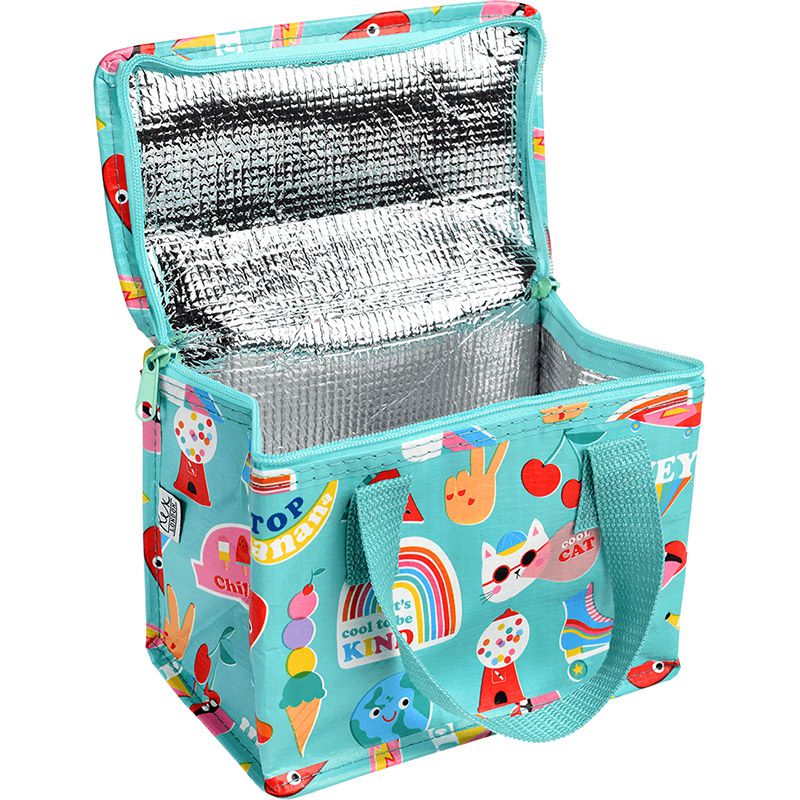 英國 Rex London - 環保保溫袋/保冷袋/便當袋/野餐袋-繽紛搖滾