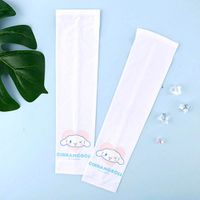 韓國配件連線 - 兒童用輕薄透氣防曬袖套-卡通人物大耳狗