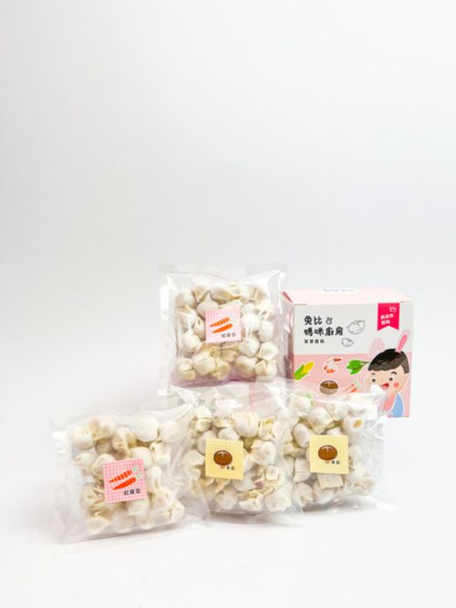 寶寶餛飩-綜合B ( 紅蘿蔔50顆 ＋ 香菇50顆 )-共100顆