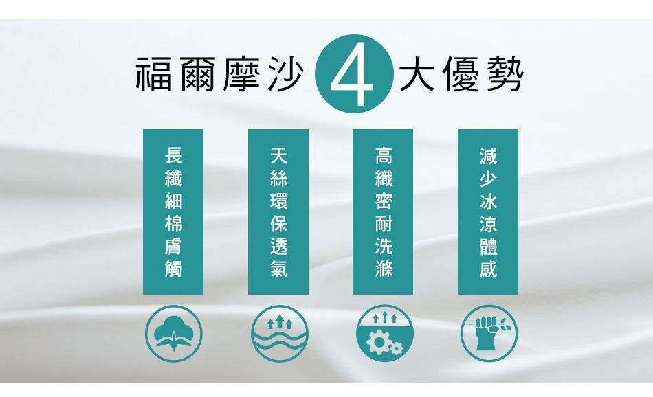 澳洲 Simple Living - 天絲福爾摩四件式被套床包組-台灣製-天清藍