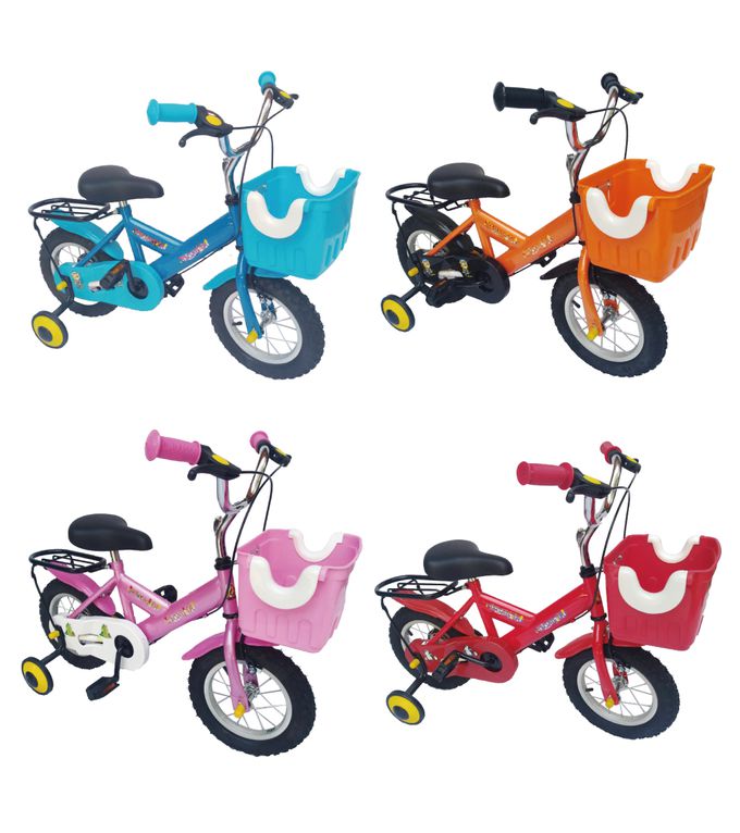 可麗兒 - 12吋大Y兒童腳踏車-藍色