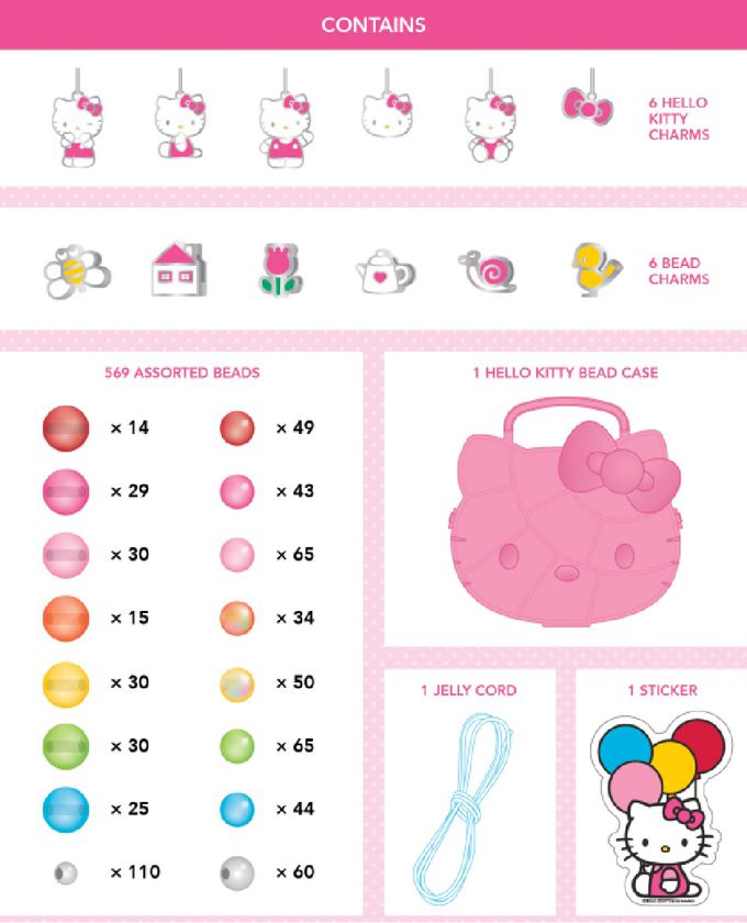 Make It Real - 美麗夢工坊-Hello Kitty手提珠寶盒