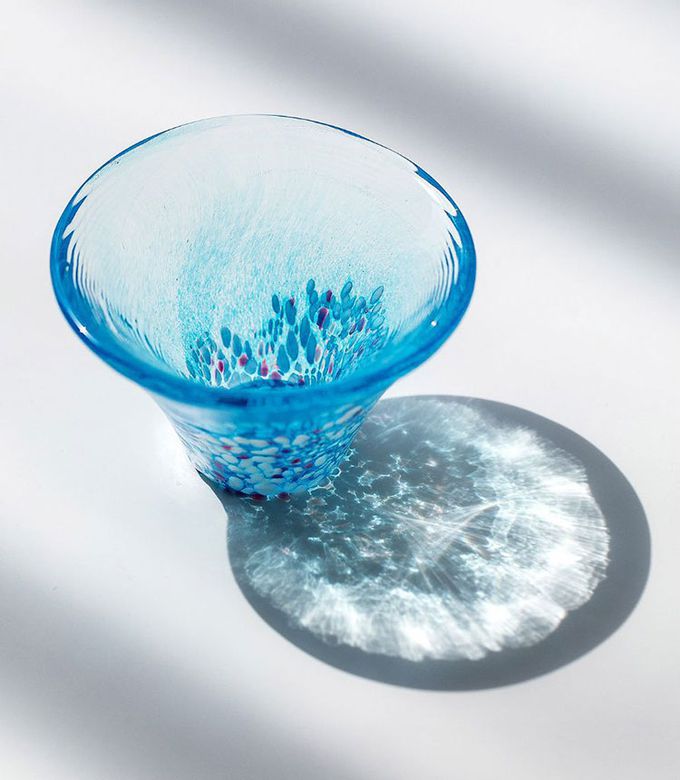 TOYO-SASAKI GLASS 東洋佐佐木 - 日本製 櫻系列富士山日式清酒酒杯套組