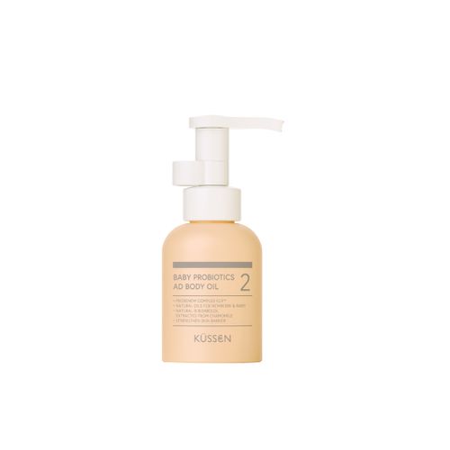 【KÜSSEN 葵森】寶寶益菌護膚油 100ml｜無香 益生菌 神經醯胺 敏感肌易敏肌乾肌 臉/身體