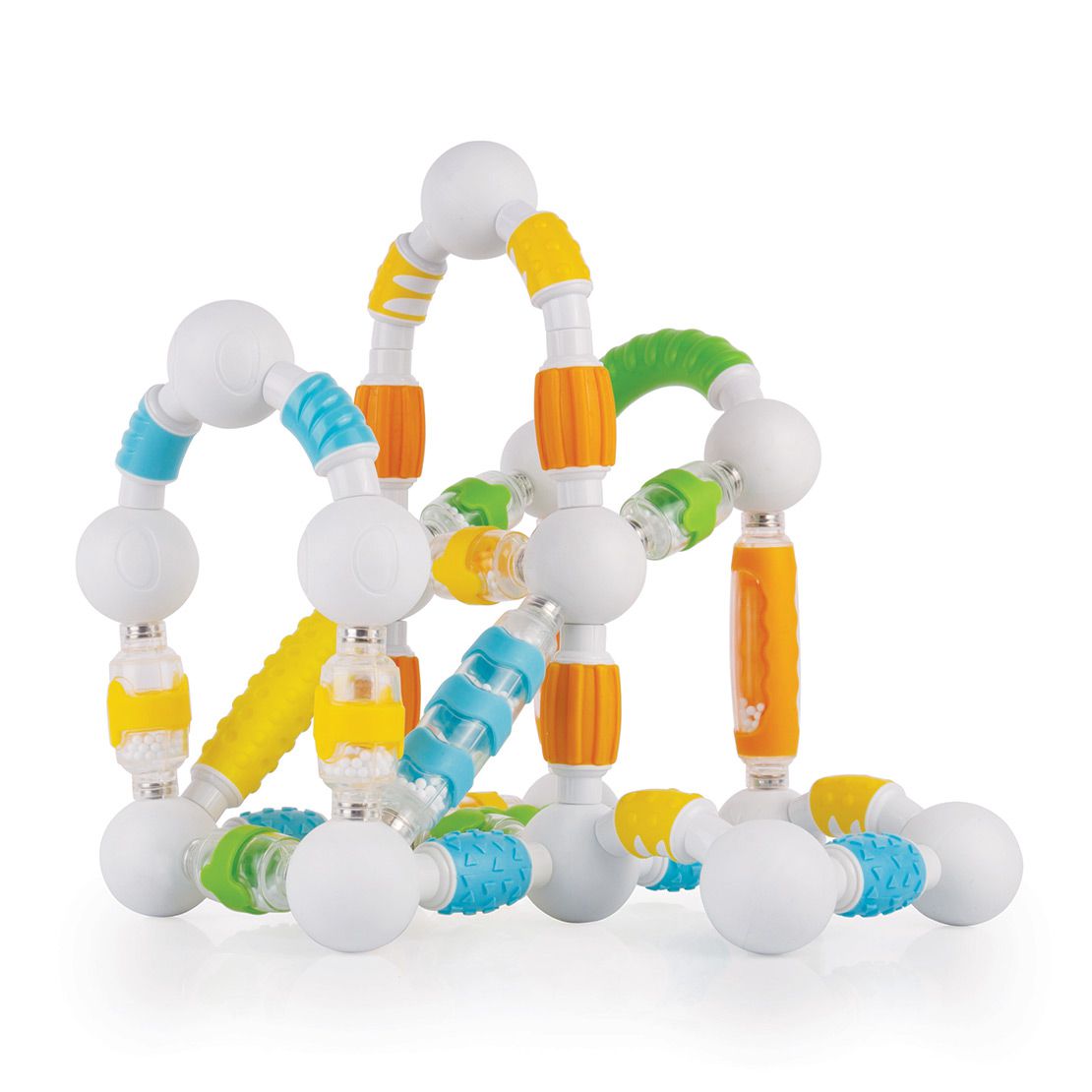 美國 guidecraft - 觸覺磁力綜合積木-70件