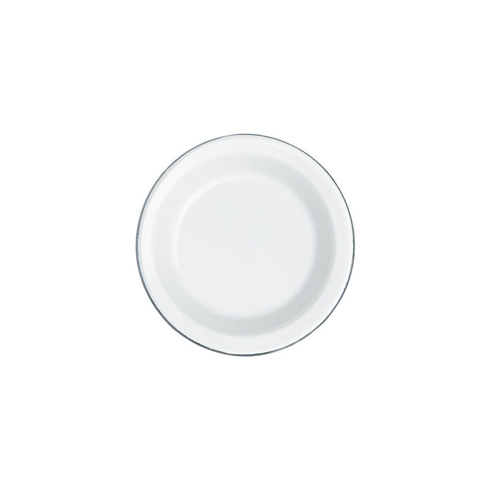 日本 365methods - 圓形琺瑯餐盤-白 (18cm)