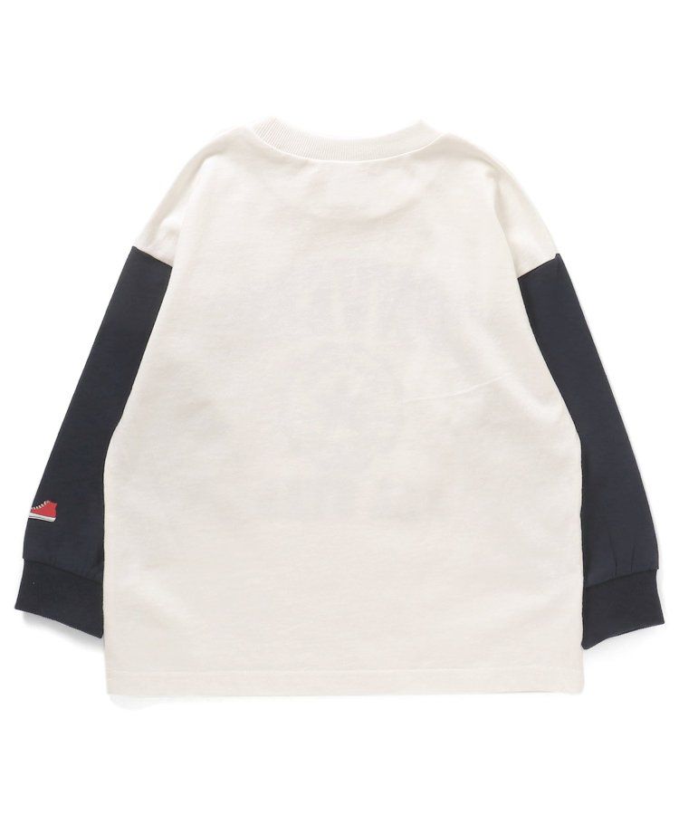 日本 BREEZE - CONVERSE聯名 印花長袖上衣-粉紅