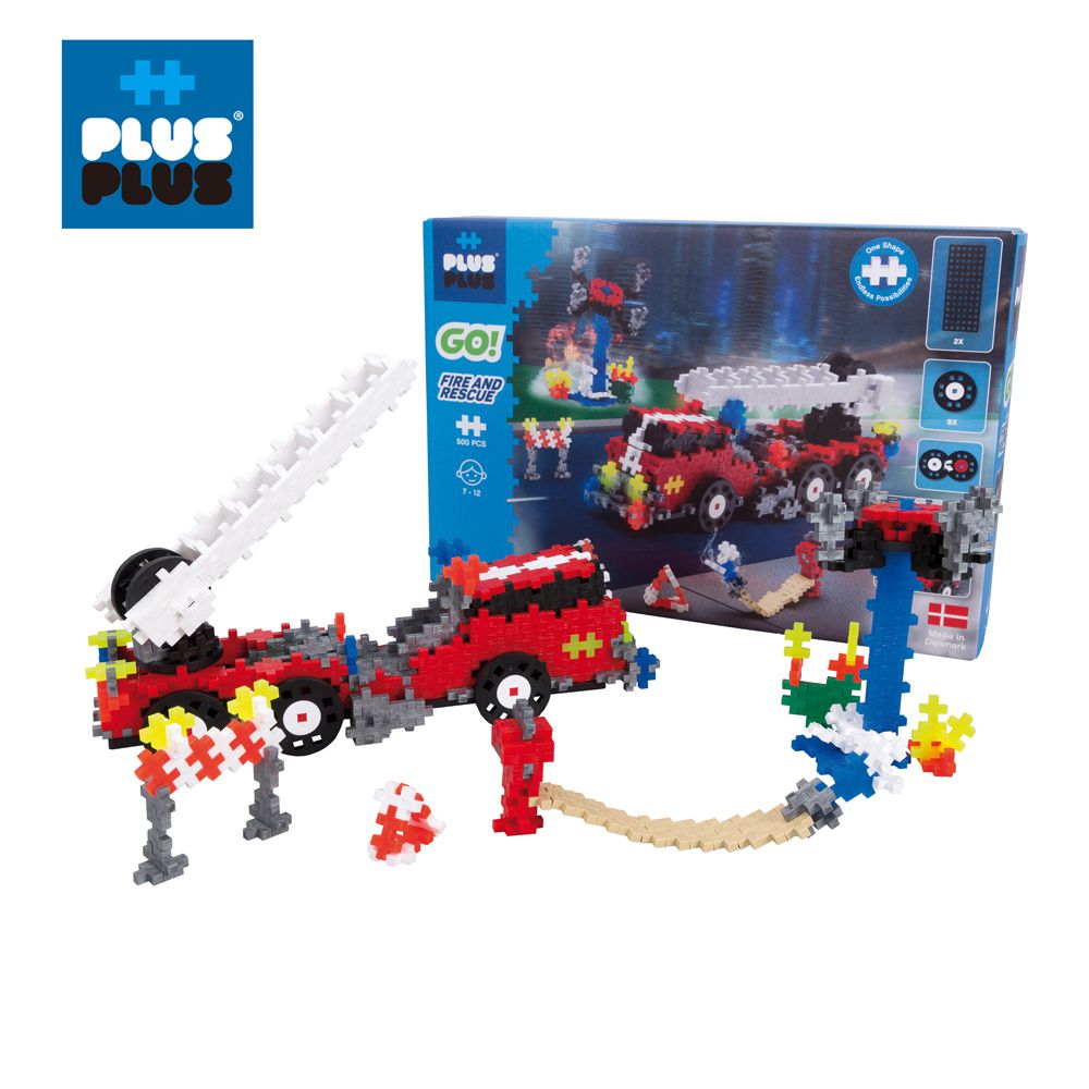 加加積木-小顆粒GO系列-消防救援500片