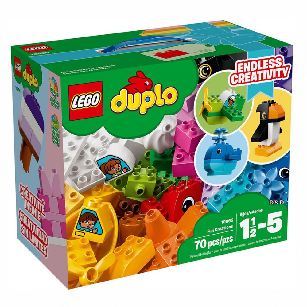 樂高 Duplo 得寶幼兒系列 - 趣味創作 10865-70pcs