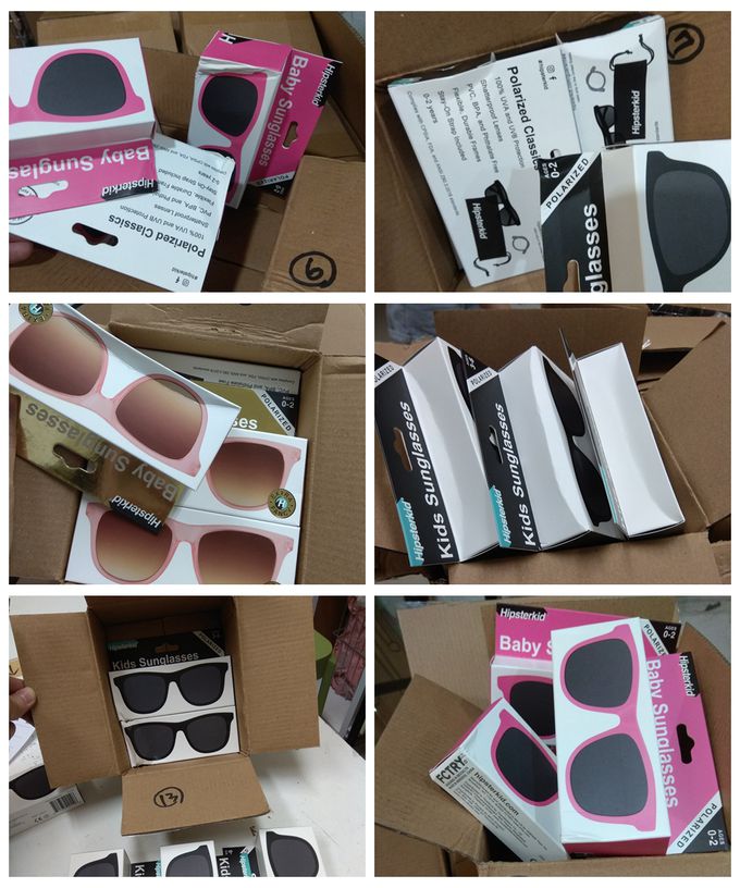 美國 Hipsterkid - [盒損良品]抗UV時尚嬰童偏光太陽眼鏡(附固定繩)-桃