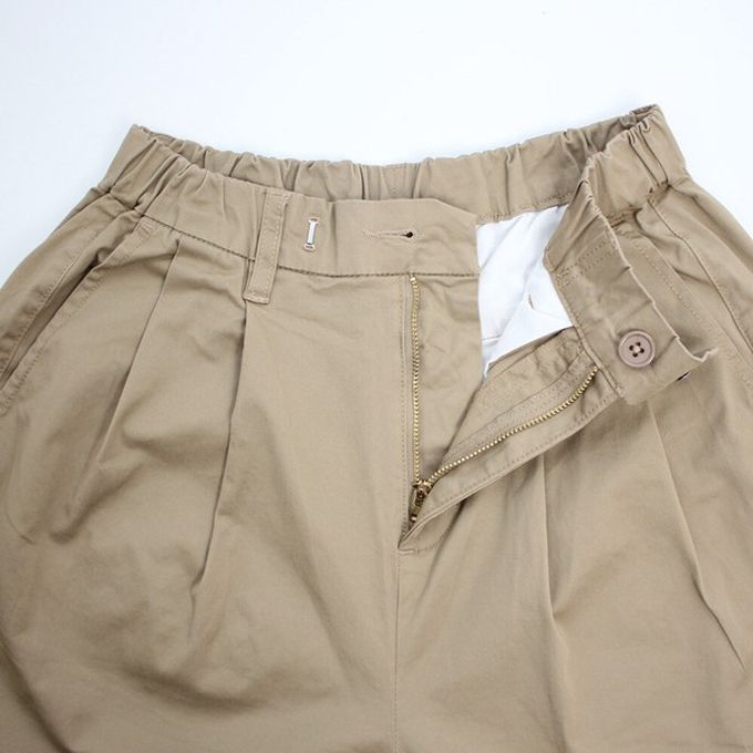 日本女裝代購 - [熱銷款] 超藏肉休閒錐形美腿褲-焦糖