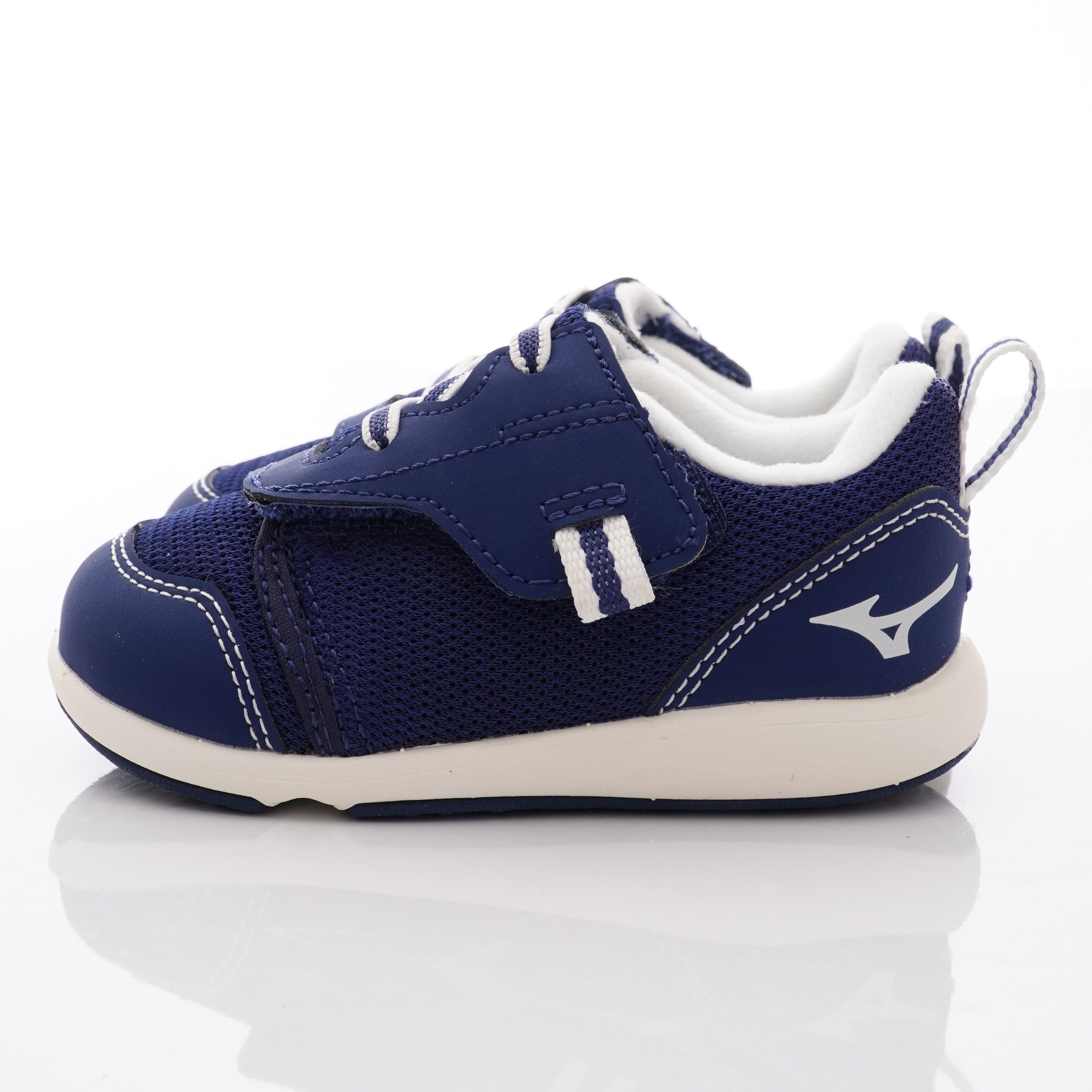 MIZUNO 美津濃 - 超輕量大絆帶機能鞋款(寶寶段)-深藍