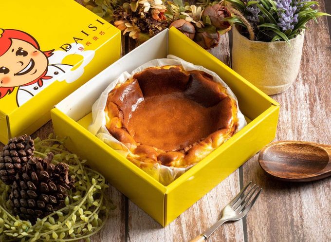 黛西蛋塔DAISI - (免運)美式巧克力軟餅乾6入/盒+巴斯克乳酪蛋糕480公克/盒