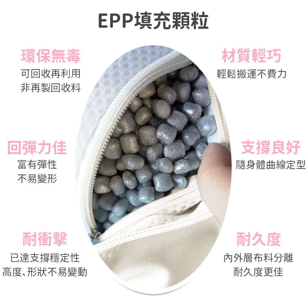 Design Skin - 糖果屋變形地墊/遊戲地墊-灰色+紅白連接豆豆椅/靠枕/抱枕(3入組)