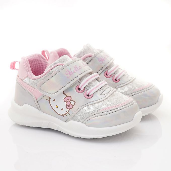 HELLO KITTY - HELLO KITTY-台灣製寶寶學步款-723210銀(小童段)-運動鞋-銀