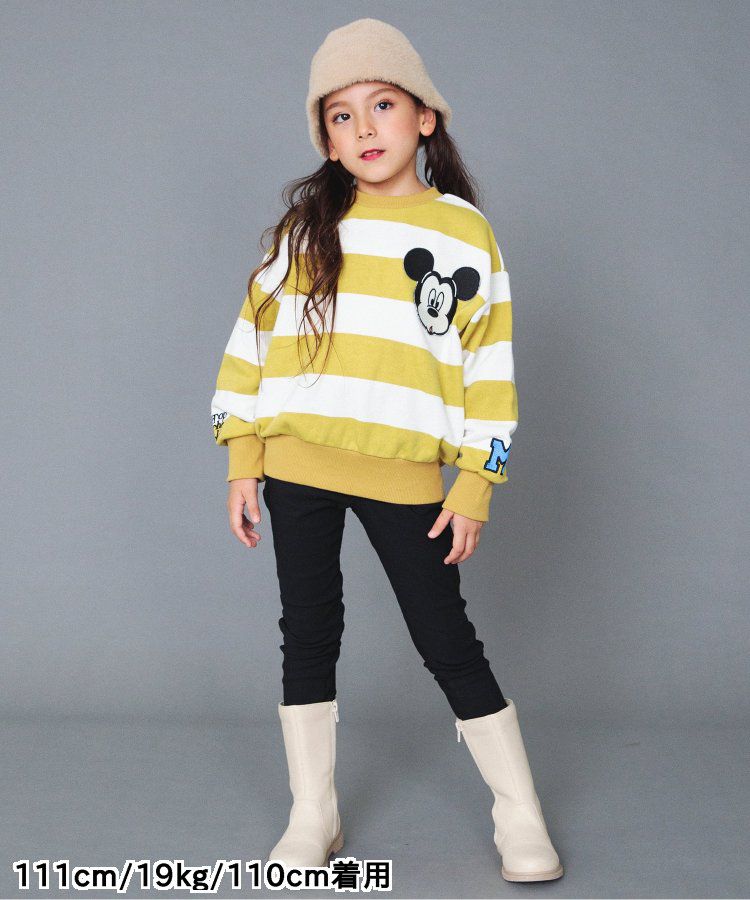 日本 BREEZE - 內刷毛輕量彈力合身長褲-素色-丹寧藍