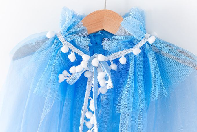 冰雪薄紗披風-B款