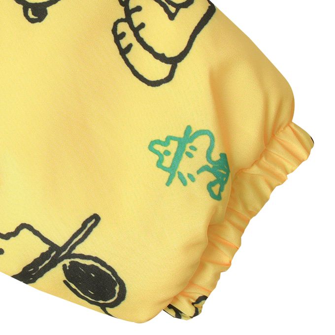 akachan honpo - 內裡刷毛夾克-史努比-黃色