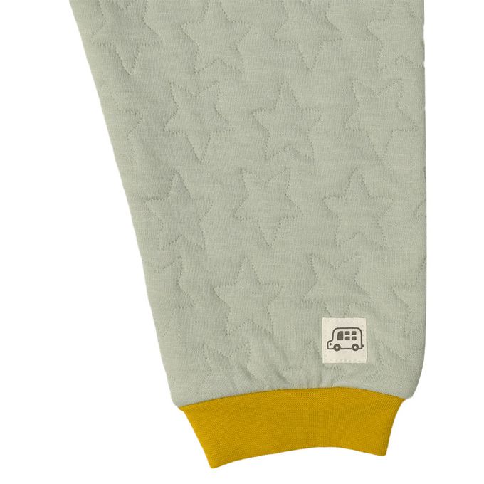 akachan honpo - 長袖鋪棉家居服-側邊按扣 公車-綠色