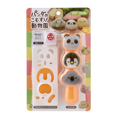 akachan honpo - 小動物造型飯糰壓模組