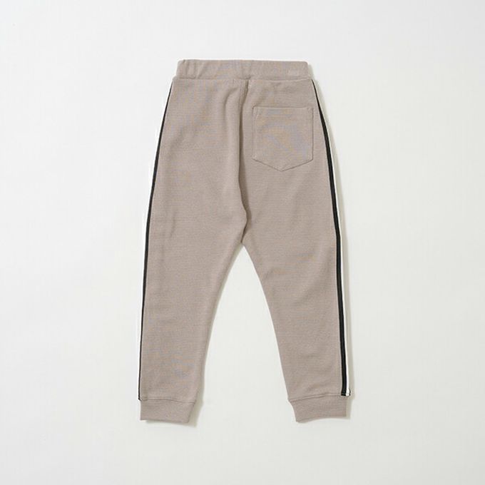 日本 b-ROOM - 側邊線條運動風束口長褲-綠