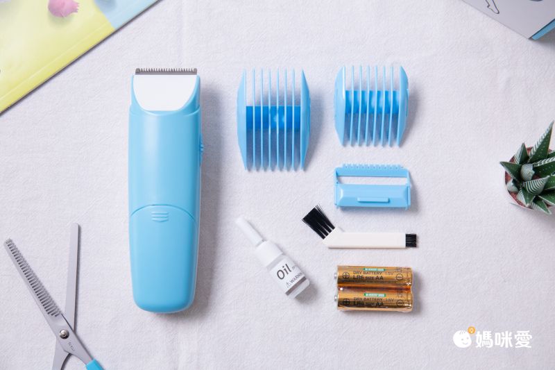 奧本電剪 - 家用充電式陶瓷理髮器-湖水藍【充電式】