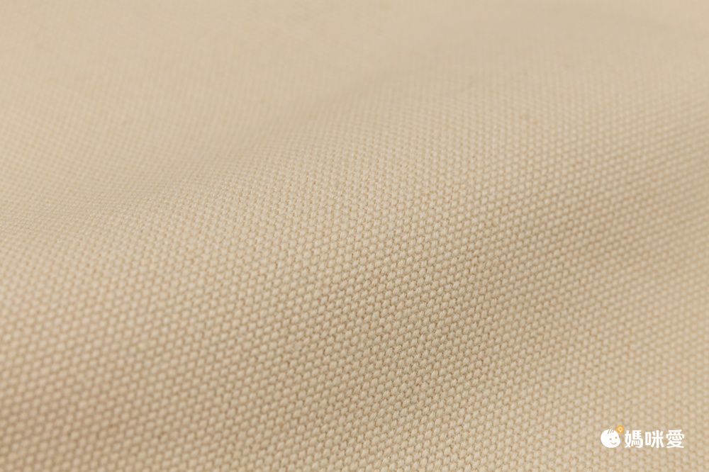 純色帆布單肩包/托特包-杏色 (33x35x7cm)