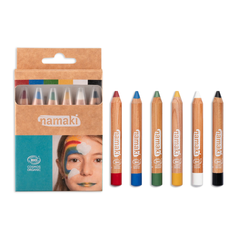 彩虹兒童彩繪筆組-(6色)