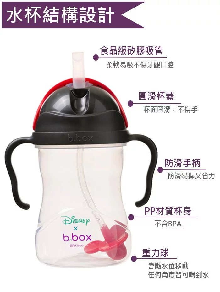 澳洲 b.box - 升級版防漏水杯-獅子王