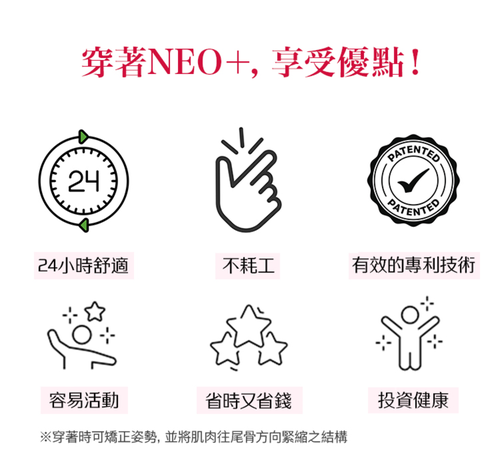 〜日本體幹調整褲〜骨盆矯正整體內褲NEO+ 女內褲 高腰塑身褲(適合產後骨盆矯正 塑身用)-黑色