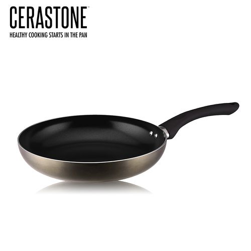 美國 Cerastone - 藍鑽不沾鍋(鐵灰色)26cm