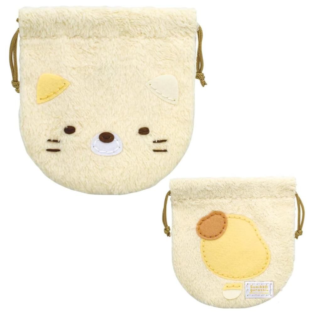 角落生物 Sumikko Gurashi DIY束口袋(貓咪)
