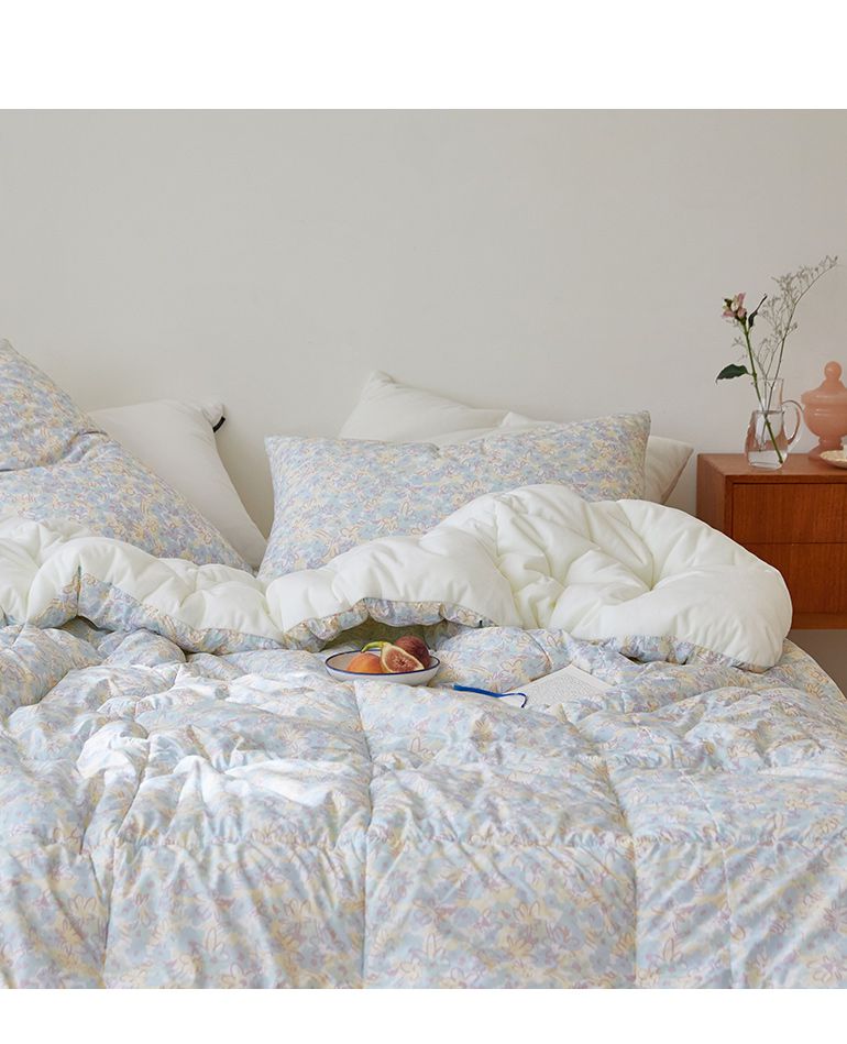 韓國 Maatila - 可水洗M2全方位抗菌防蟎棉被(冬被)-復古花紋