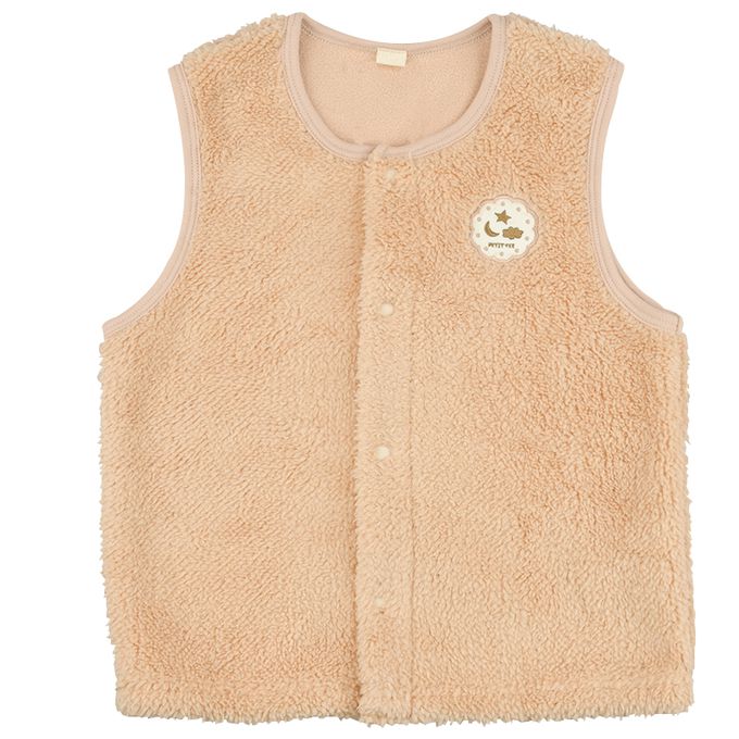 akachan honpo - 兒童晚安背心-淺卡其色