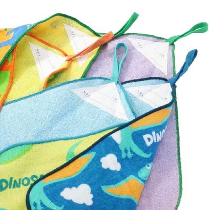 akachan honpo - 擦手巾5件組-恐龍