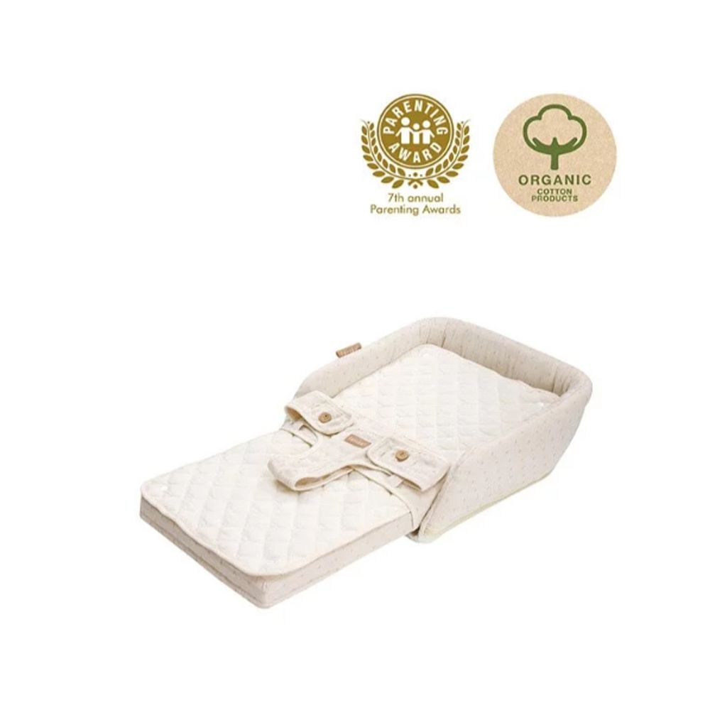 日本 farska - 【成長型】安心守護多功能床中床-有機棉-約1kg