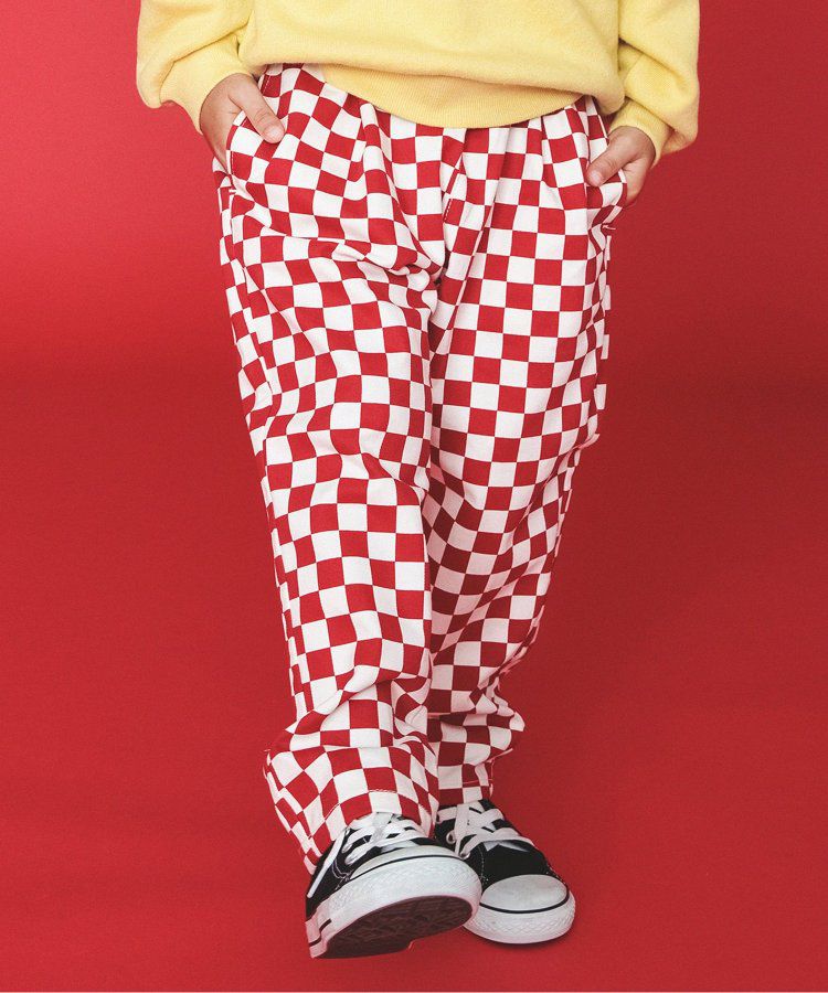 日本 BREEZE - 舒適百搭休閒長褲-暖橘