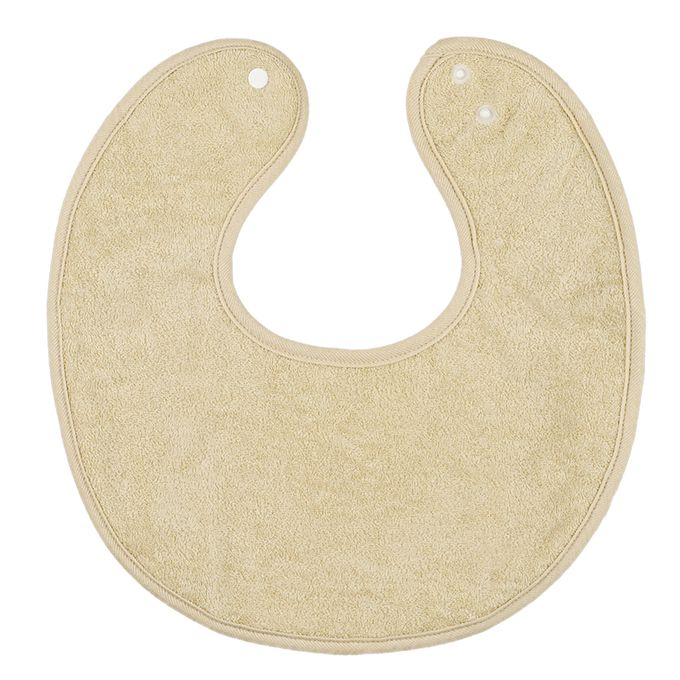 akachan honpo - 大圍兜3件組 毛巾布-粉紅色 (50~80cm)