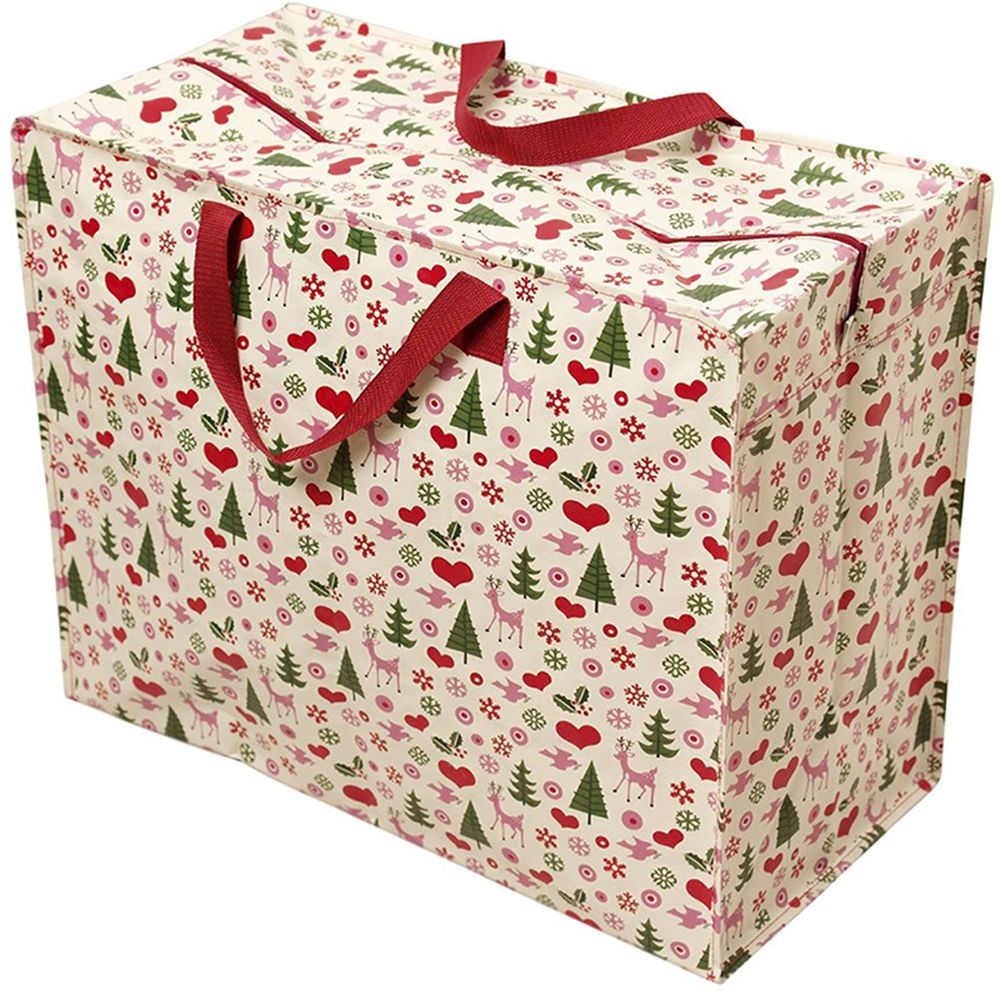 英國 Rex London - 衣物/棉被超大多功能防水環保收納袋/萬用袋-歡樂聖誕