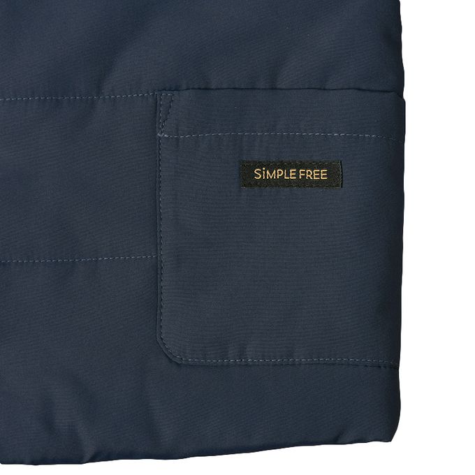 akachan honpo - 鋪棉背心-深藍色