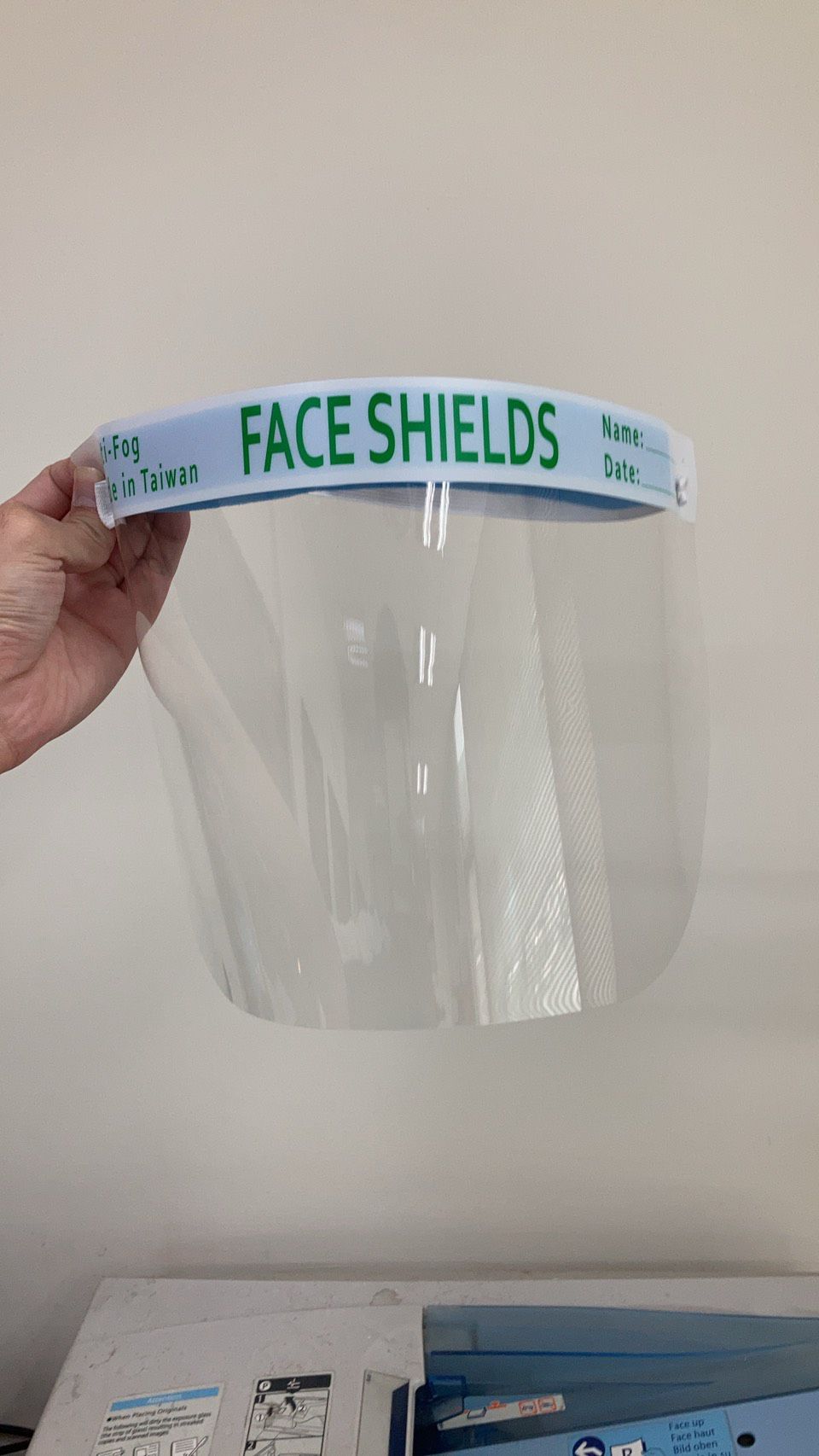 Descleanman® - 防護面罩-須自行DIY組裝 (非醫療用品)