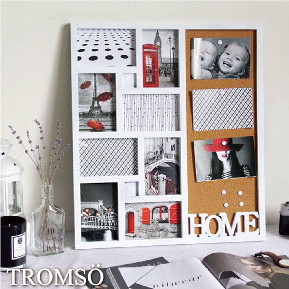 TROMSO - 北歐積木8框佈告欄組
