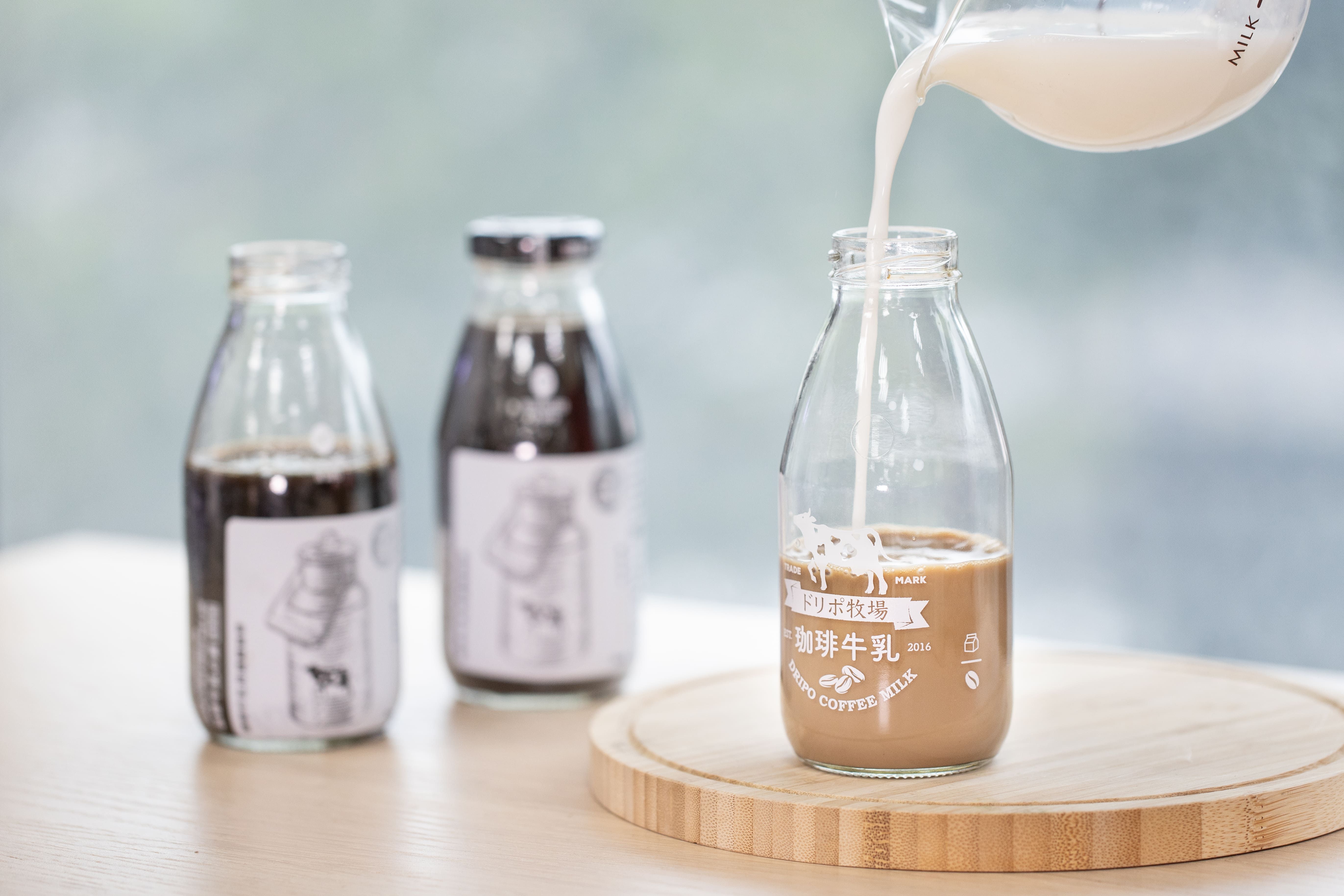 Dripoドリポ - Dripoドリポ-復古咖啡牛奶玻璃瓶-300ml