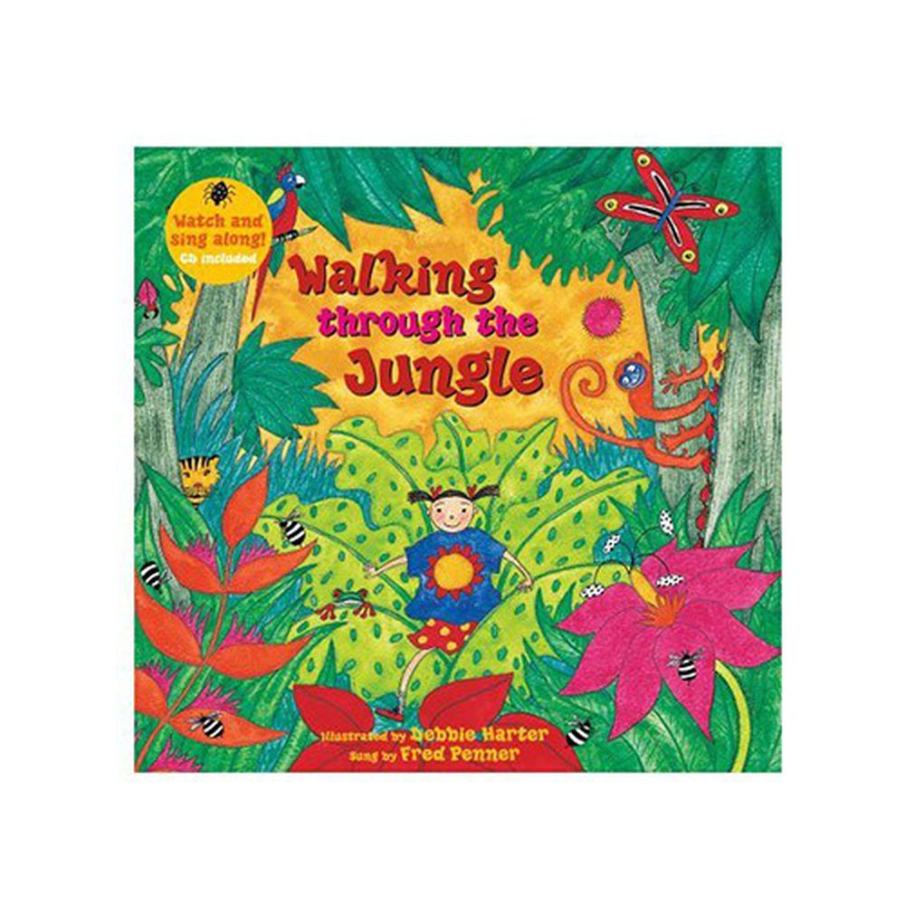 有聲書-WALKING THROUGH JUNGLE/BK+VCD