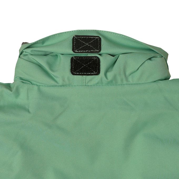 akachan honpo - 防潑水夾克-內裡刷毛-綠色