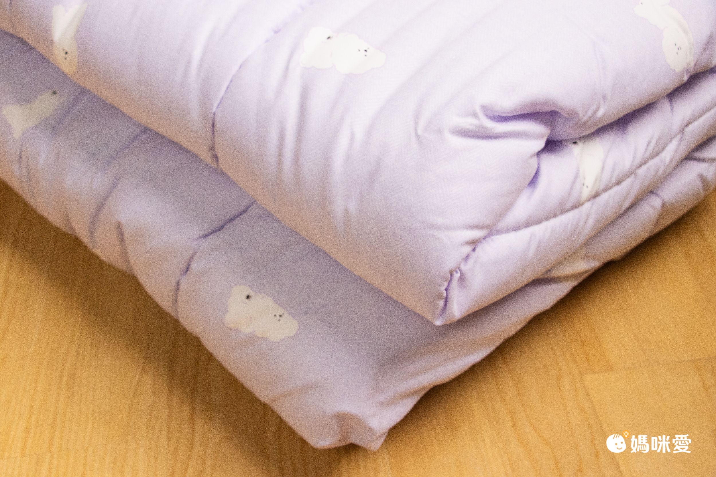 韓國 FLORA - 超細纖維桃皮感蓬鬆四季被-玩耍貓咪-灰